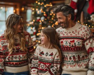 Famille et originalité : Choisir des pulls de Noël uniques pour chacun