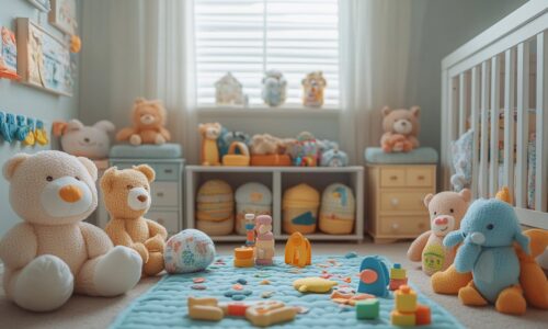 Jouets d’éveil adaptés aux différents âges de bébé